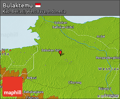 Physical 3D Map of Bulaktemu