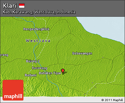 Physical 3D Map of Klari