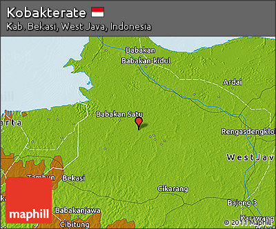 Physical 3D Map of Kobakterate