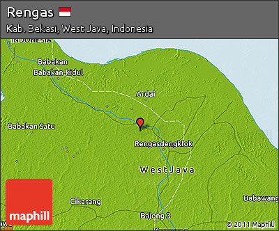 Physical 3D Map of Rengas