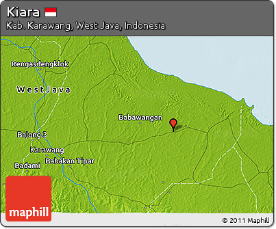 Physical 3D Map of Kiara