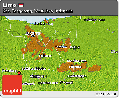 Physical 3D Map of Limo