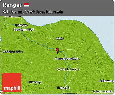 Physical 3D Map of Rengas