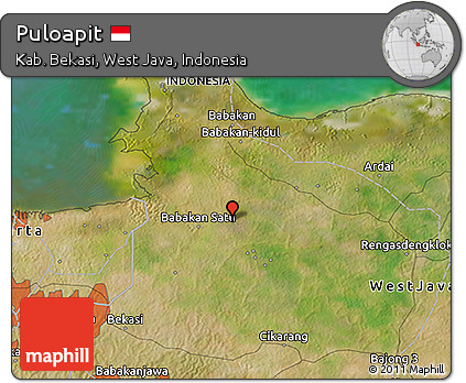 Satellite 3D Map of Puloapit