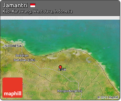 Satellite 3D Map of Jamantri