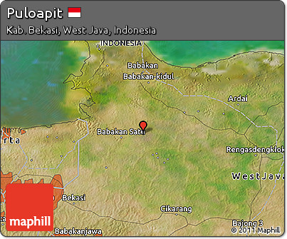 Satellite 3D Map of Puloapit