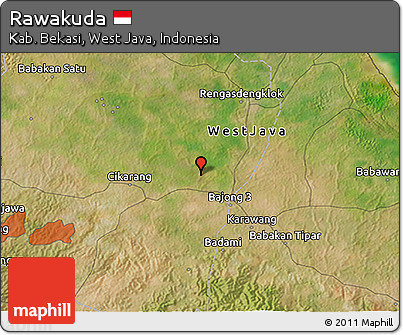 Satellite 3D Map of Rawakuda