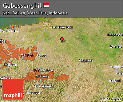 Satellite 3D Map of Gabussangkil