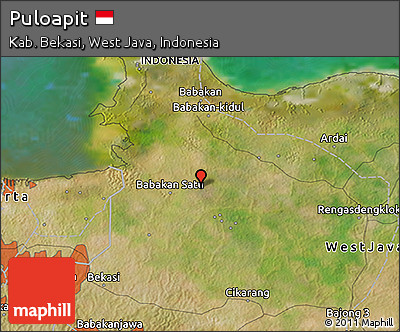 Satellite 3D Map of Puloapit