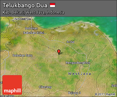 Satellite 3D Map of Telukbango Dua