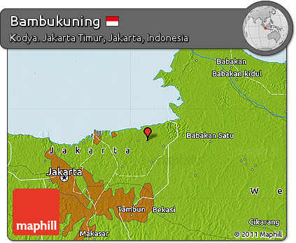 Physical Map of Bambukuning
