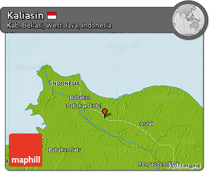 Physical Map of Kaliasin