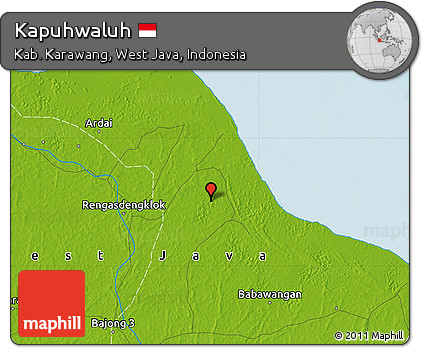 Physical Map of Kapuhwaluh