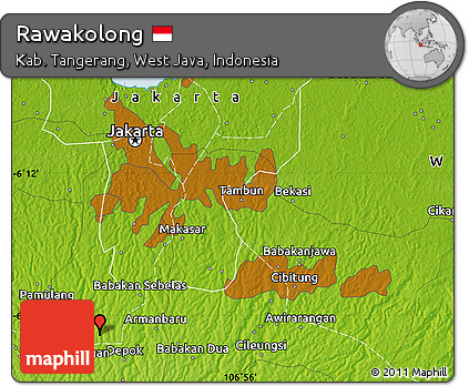 Physical Map of Rawakolong