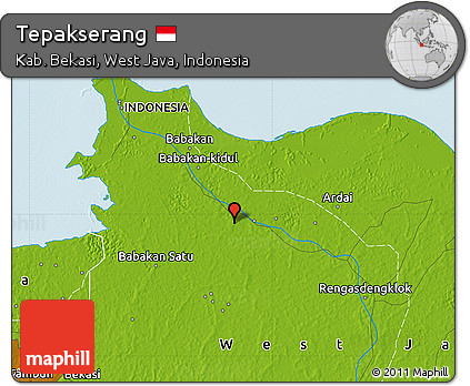 Physical Map of Tepakserang