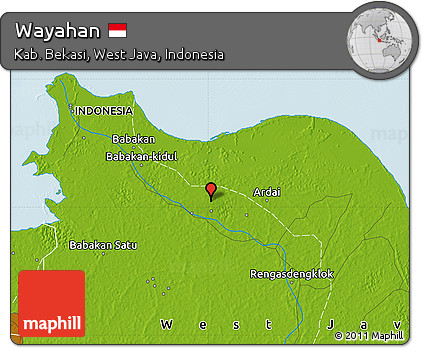 Physical Map of Wayahan