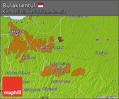Physical Map of Bulaksentul