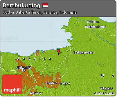 Physical Map of Bambukuning