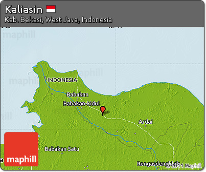 Physical Map of Kaliasin