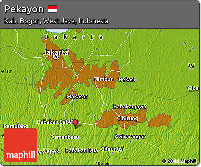 Physical Map of Pekayon