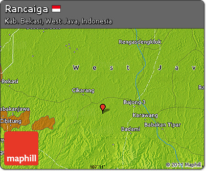 Physical Map of Rancaiga
