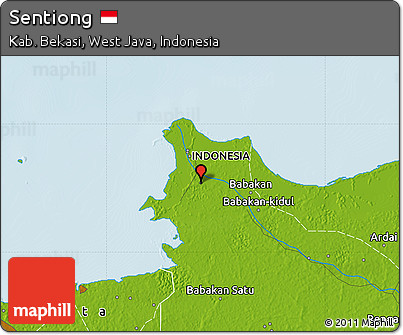 Physical Map of Sentiong
