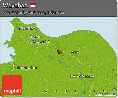 Physical Map of Wayahan
