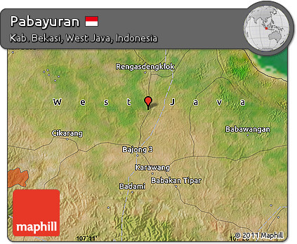 Satellite Map of Pabayuran