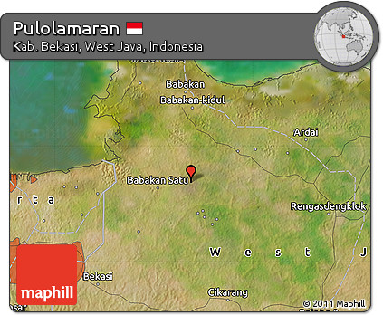 Satellite Map of Pulolamaran