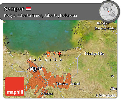 Satellite Map of Semper