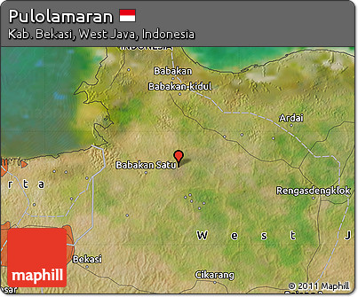 Satellite Map of Pulolamaran