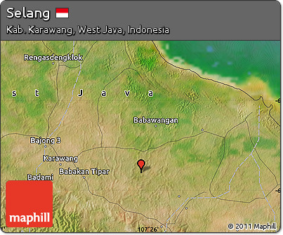 Satellite Map of Selang