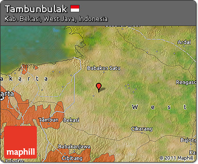 Satellite Map of Tambunbulak