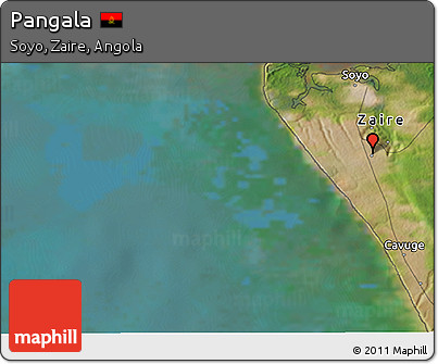Satellite 3D Map of Pangala