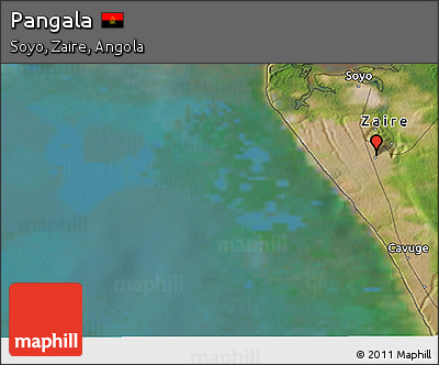 Satellite 3D Map of Pangala