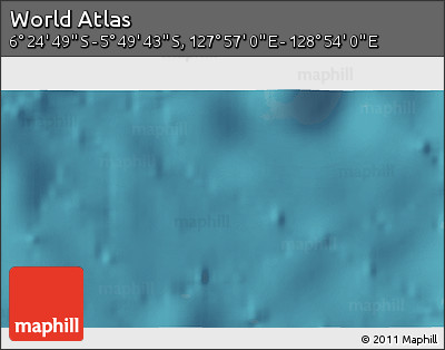 Satellite 3D Map of the Area around 6° 7' 16" S, 128° 25' 30" E