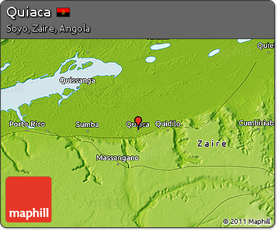 Physical 3D Map of Quiaca