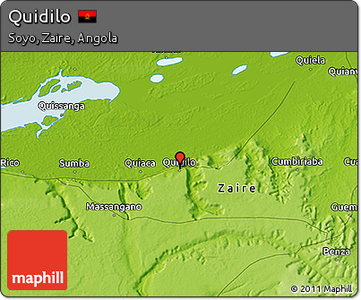 Physical 3D Map of Quidilo