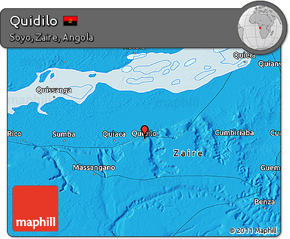 Political 3D Map of Quidilo