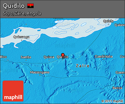 Political 3D Map of Quidilo