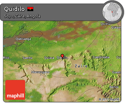 Satellite 3D Map of Quidilo