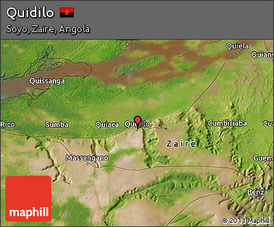 Satellite 3D Map of Quidilo