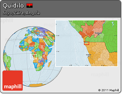 Political Location Map of Quidilo