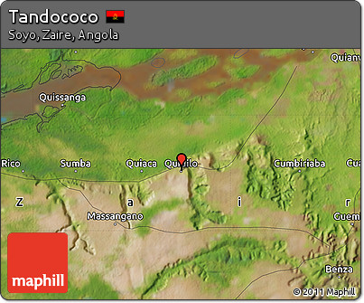 Satellite Map of Tandococo