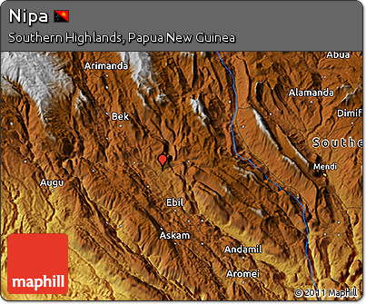Physical 3D Map of Nipa