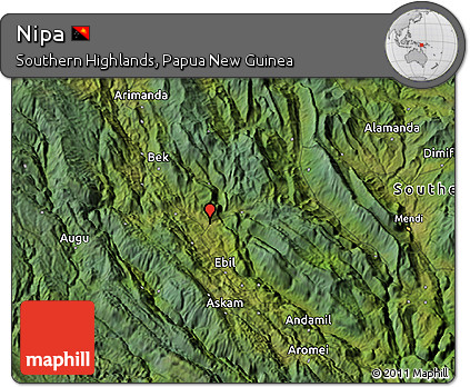 Satellite 3D Map of Nipa