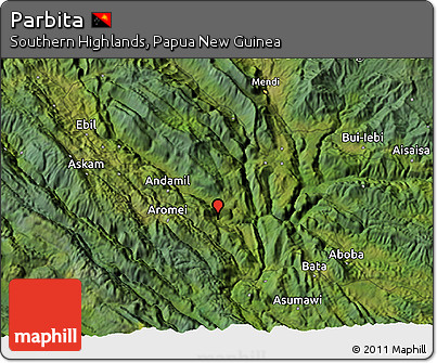 Satellite 3D Map of Parbita