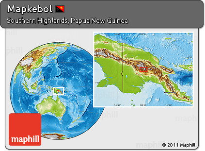 Physical Location Map of Mapkebol