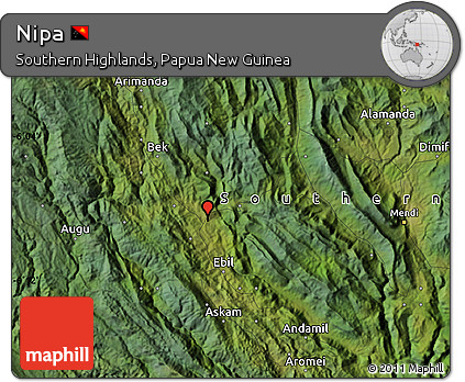 Satellite Map of Nipa