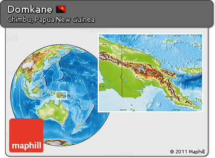 Physical Location Map of Domkane